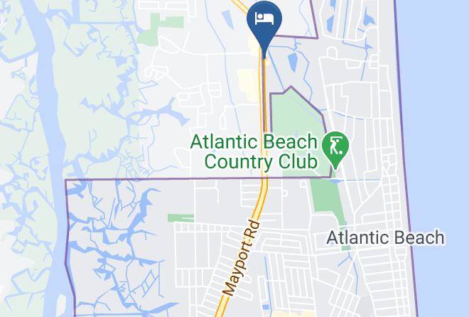 Duval - Quality Inn Mayport Maps