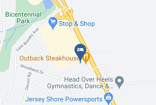 Monmouth - Quality Inn Middletown Red Bank Maps