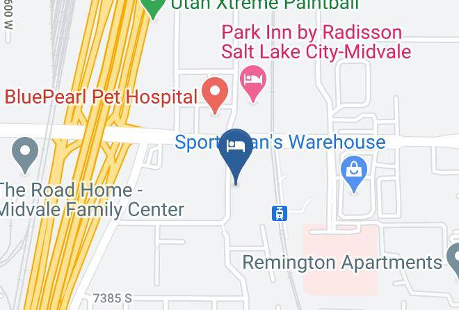 Salt Lake - Quality Inn Midvale Salt Lake City South Maps