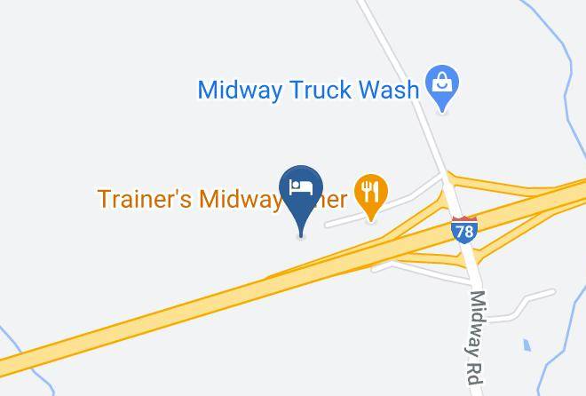 Berks - Quality Inn Midway Maps