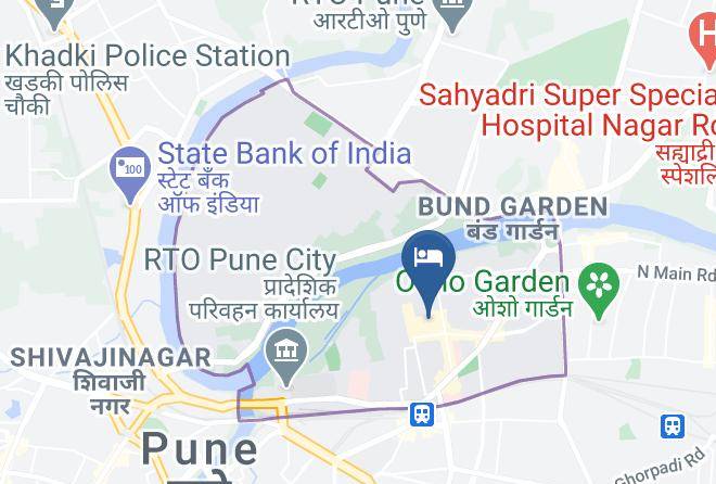 Pune - Quality Inn Mint Maps