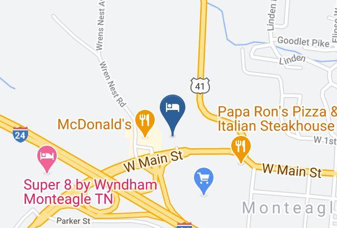 Grundy - Quality Inn Monteagle Tn Maps