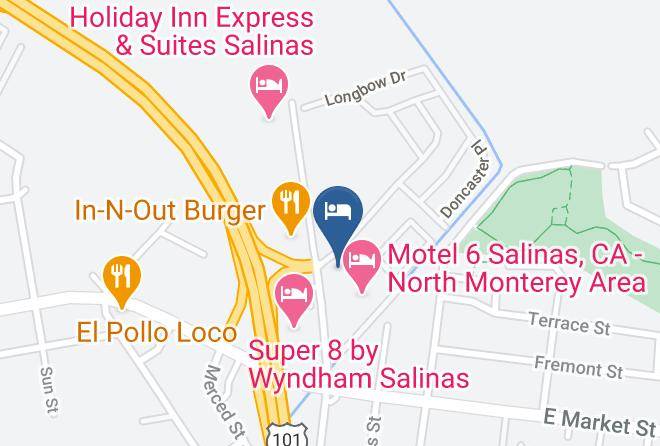 Monterey - Quality Inn Monterey Maps