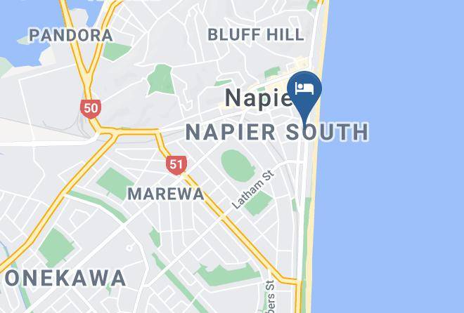 Napier - Quality Inn Napier Maps