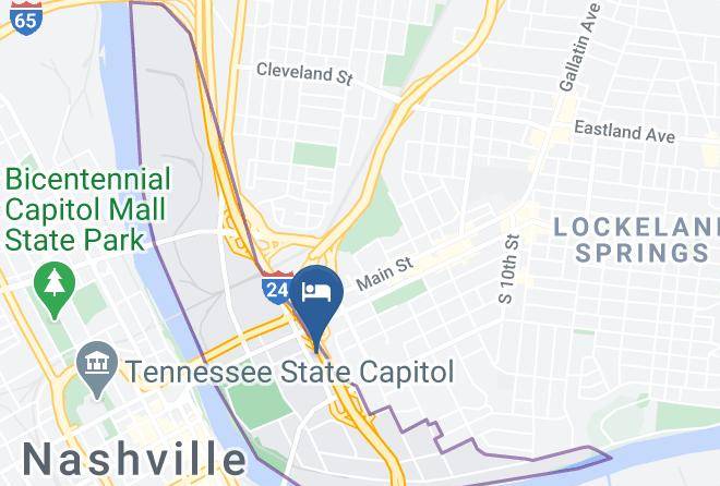 Davidson - Quality Inn Nashville Downtown Stadium Maps