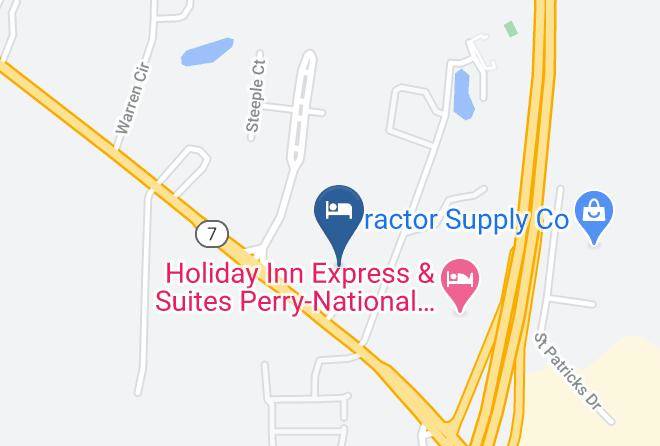 Houston - Quality Inn National Fairgrounds Area Maps