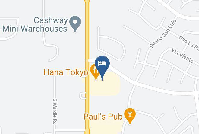 Cochise - Quality Inn Near Ft Huachuca Maps