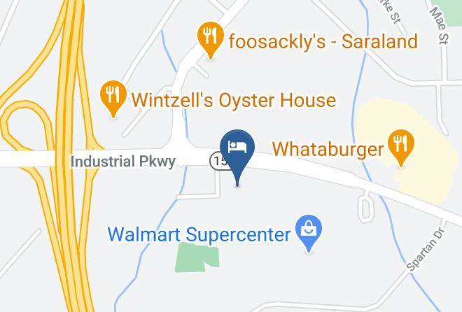 Mobile - Quality Inn Near University Of Mobile Maps