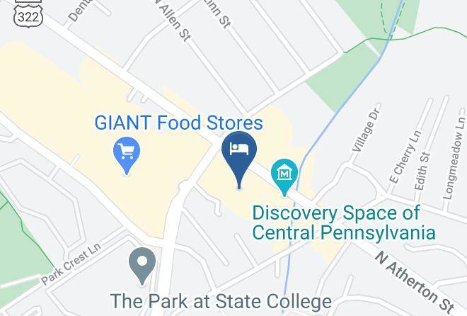 Centre - Quality Inn Near University Park Maps