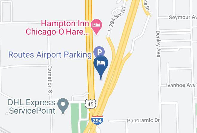 Cook - Quality Inn O'hare Airport Maps