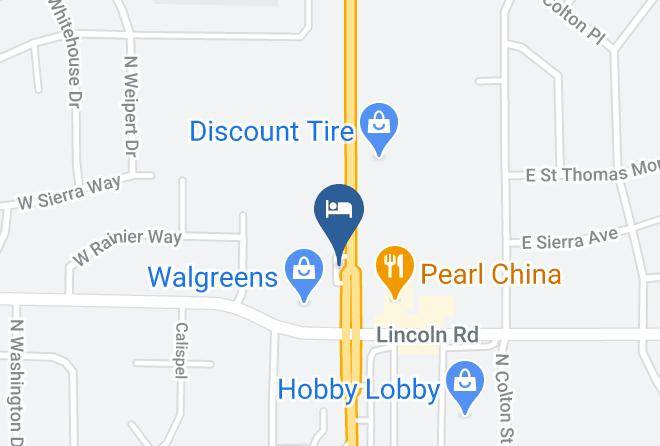 Spokane - Quality Inn Oakwood Maps