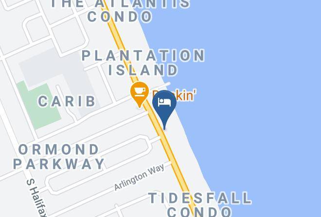 Volusia - Quality Inn Oceanfront Maps