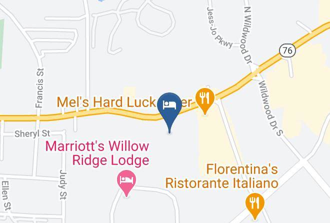 Taney - Quality Inn On The Strip Maps