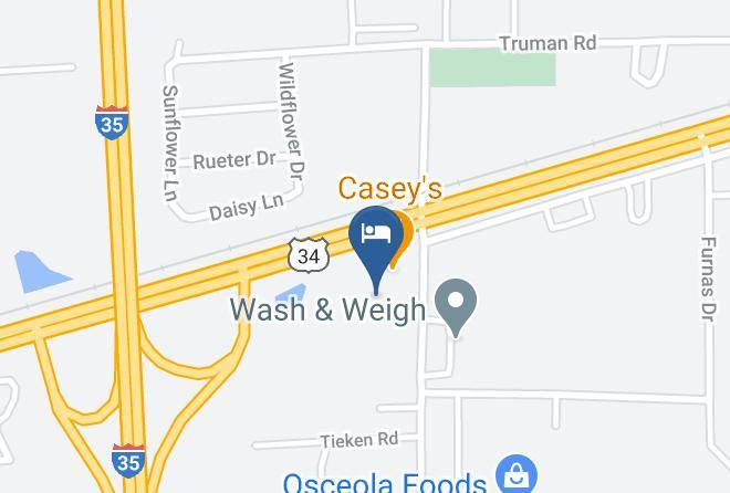 Clarke - Quality Inn Osceola Maps