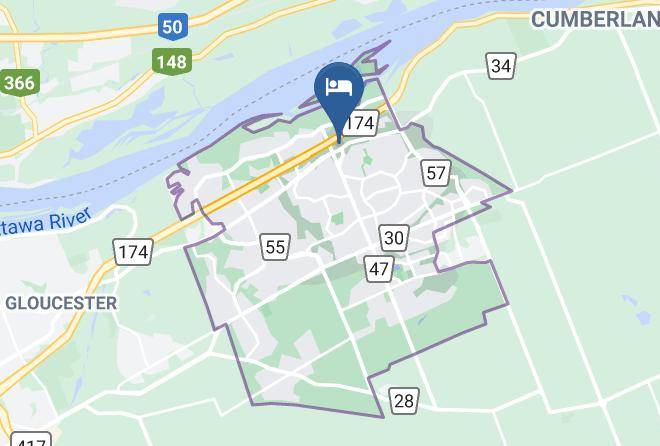 Quality Inn Orleans Map