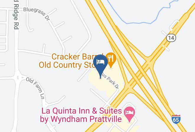 Autauga - Quality Inn Prattville I 65 Maps