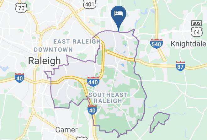 Wake - Quality Inn Raleigh Near Walnut Creek Amphitheatre Maps