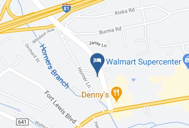 Salem City - Quality Inn Salem I 81 Maps
