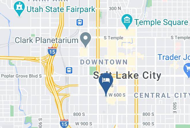 Salt Lake - Quality Inn Downtown Salt Lake City Maps