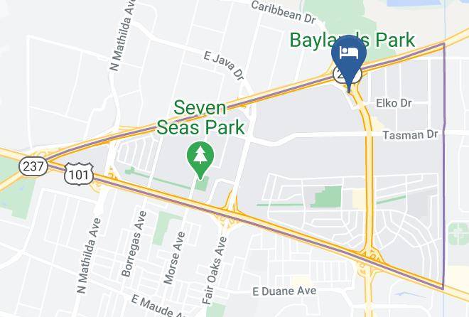 Santa Clara - Quality Inn Santa Clara Convention Center Maps