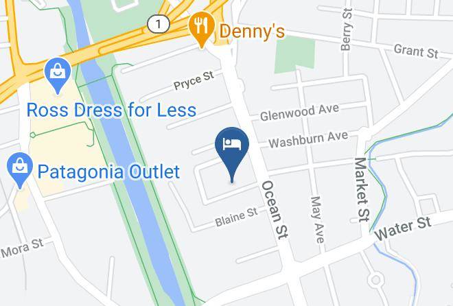 Santa Cruz - Quality Inn Santa Cruz Maps