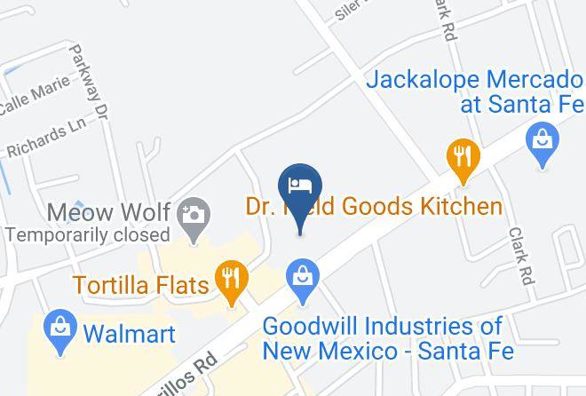 Hotel Inn Santa Fe Map
