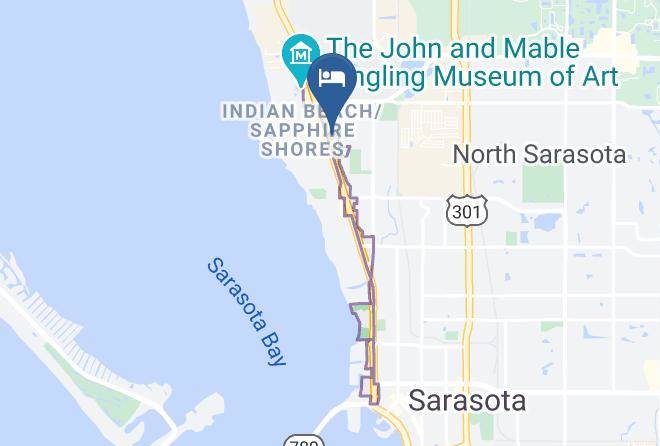 Sarasota - Quality Inn Sarasota North Maps