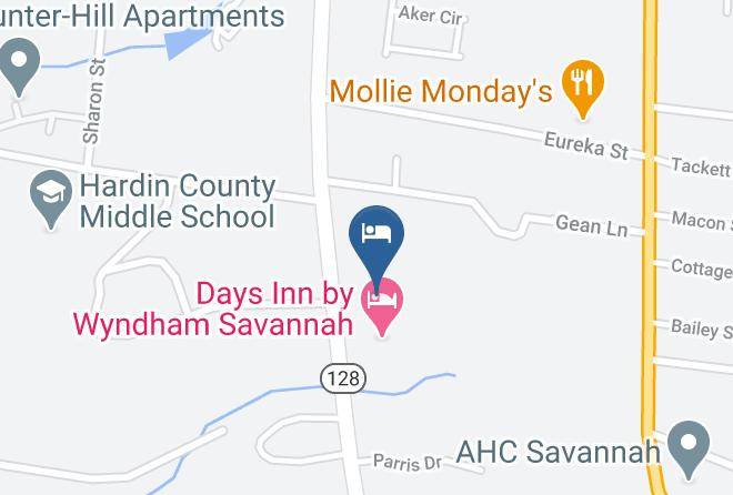 Hardin - Quality Inn Savannah South Maps