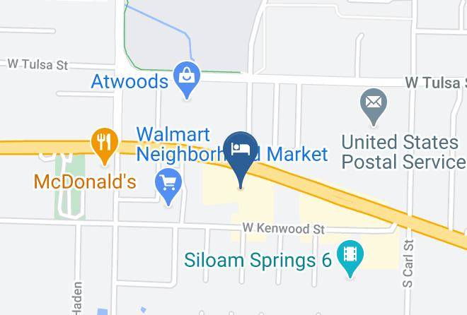 Benton - Quality Inn Siloam Springs West Maps