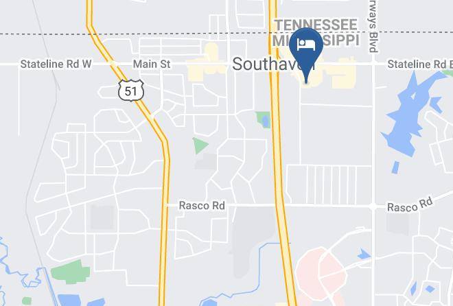 De Soto - Quality Inn Southaven Memphis South Maps