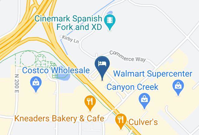 Utah - Quality Inn Spanish Fork North Maps