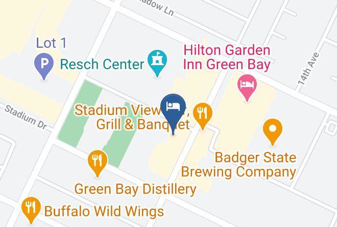Brown - Quality Inn Stadium Area Maps