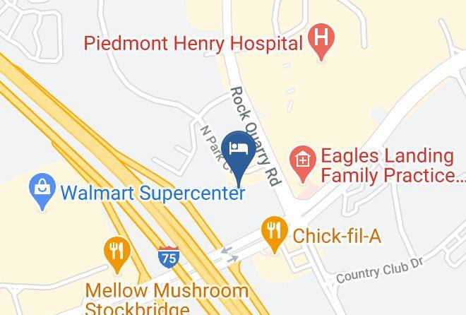 Henry - Quality Inn Stockbridge Atlanta South Maps