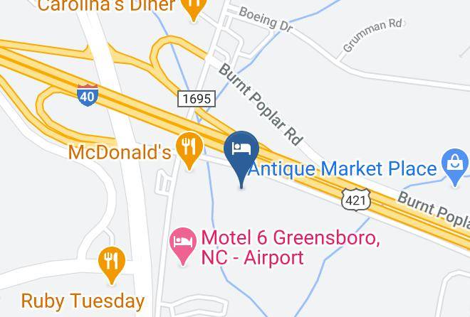 Guilford - Quality Inn & Suites Airpark East Maps