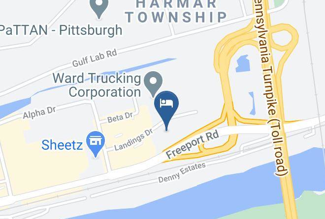 Allegheny - Quality Inn & Suites Pittsburgh Maps