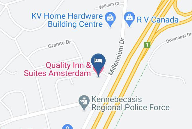 Kings - Quality Inn & Suites Amsterdam Maps