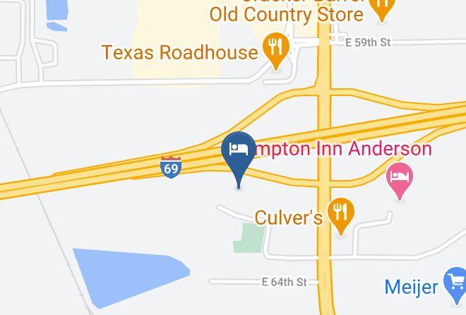 Madison - Quality Inn & Suites Anderson I 69 Maps