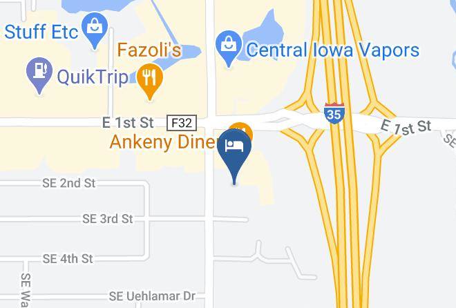 Polk - Quality Inn & Suites Ankeny Des Moines Maps