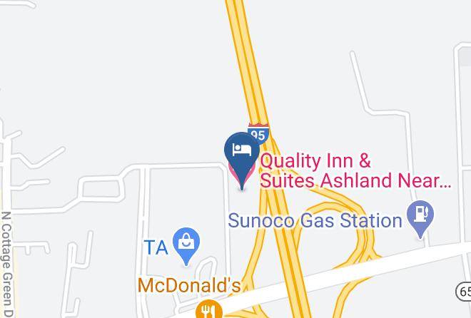 Hanover - Quality Inn & Suites Ashland Near Kings Dominion Maps