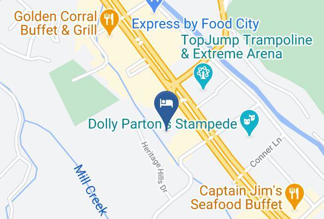 Sevier - Quality Inn & Suites At Dollywood Lane Maps