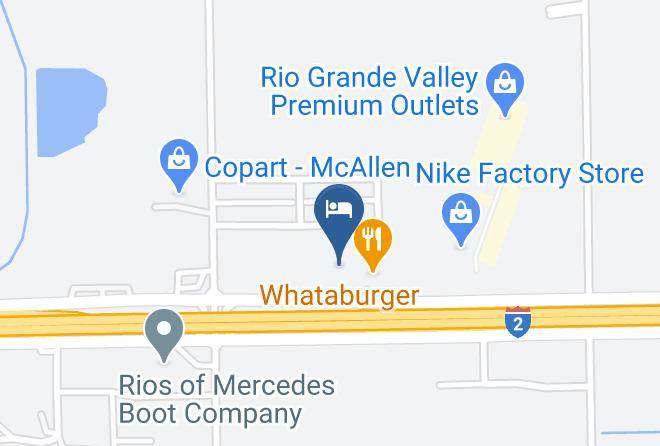 Hidalgo - Quality Inn & Suites At The Outlets Mercedes Weslaco Maps