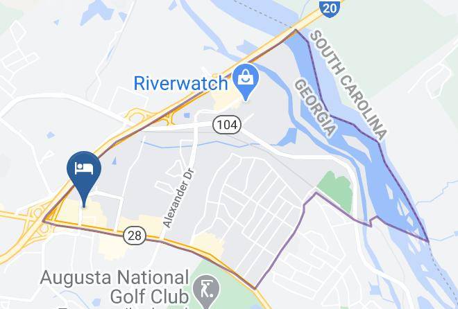 Richmond - Quality Inn & Suites Augusta I 20 Maps