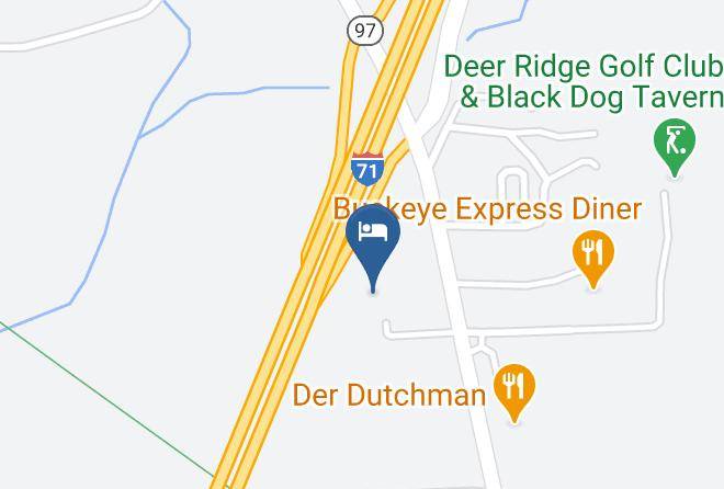 Richland - Quality Inn & Suites Bellville Mansfield Maps