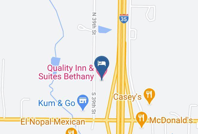Harrison - Quality Inn & Suites Bethany Maps