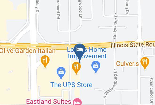 Mclean - Quality Inn & Suites Bloomington University Area Maps