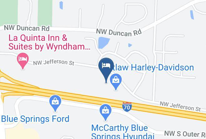 Jackson - Quality Inn & Suites Blue Springs Kansas City Maps