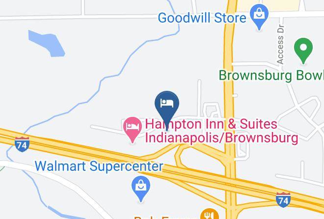 Hendricks - Quality Inn & Suites Brownsburg Indianapolis West Maps