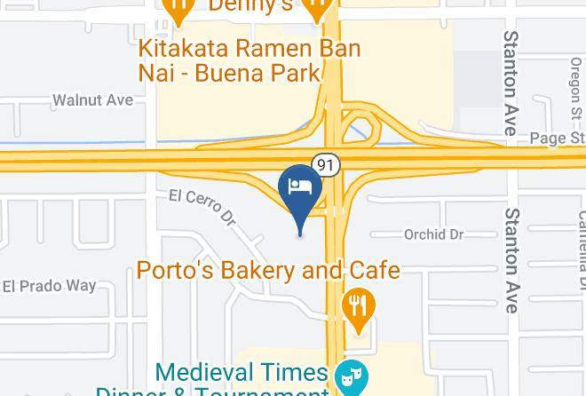 Orange - Quality Inn & Suites Buena Park Anaheim Maps