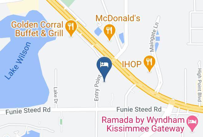 Osceola - Quality Inn & Suites By The Parks Maps