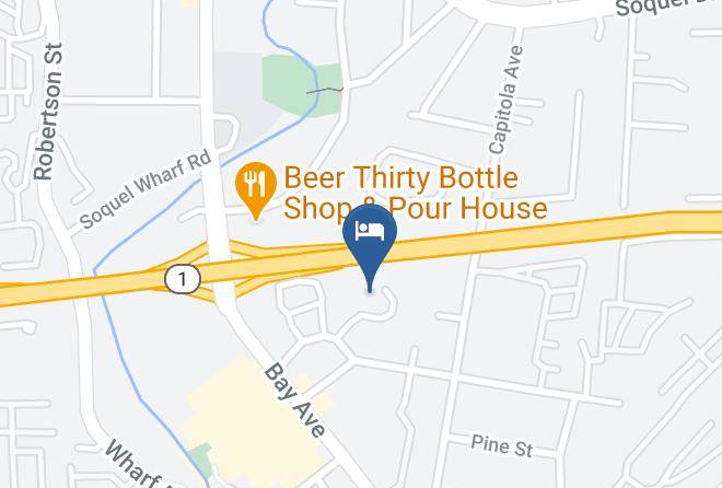 Santa Cruz - Quality Inn & Suites Capitola By The Sea Maps